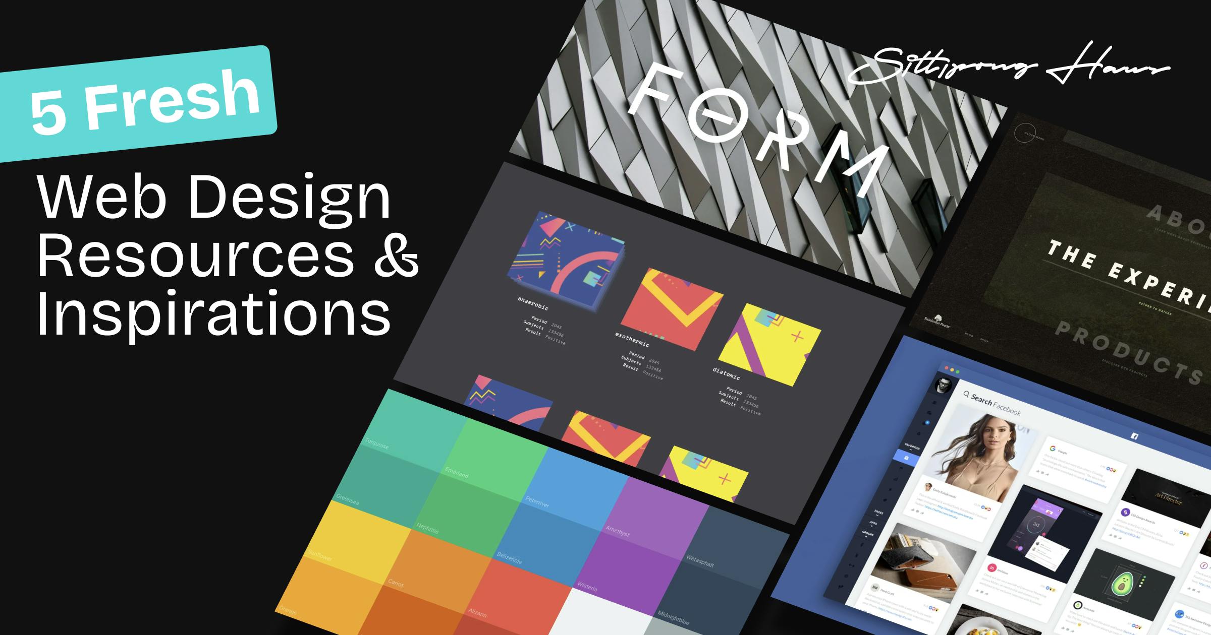 5 Fresh Web Design Resources & Inspirations #2