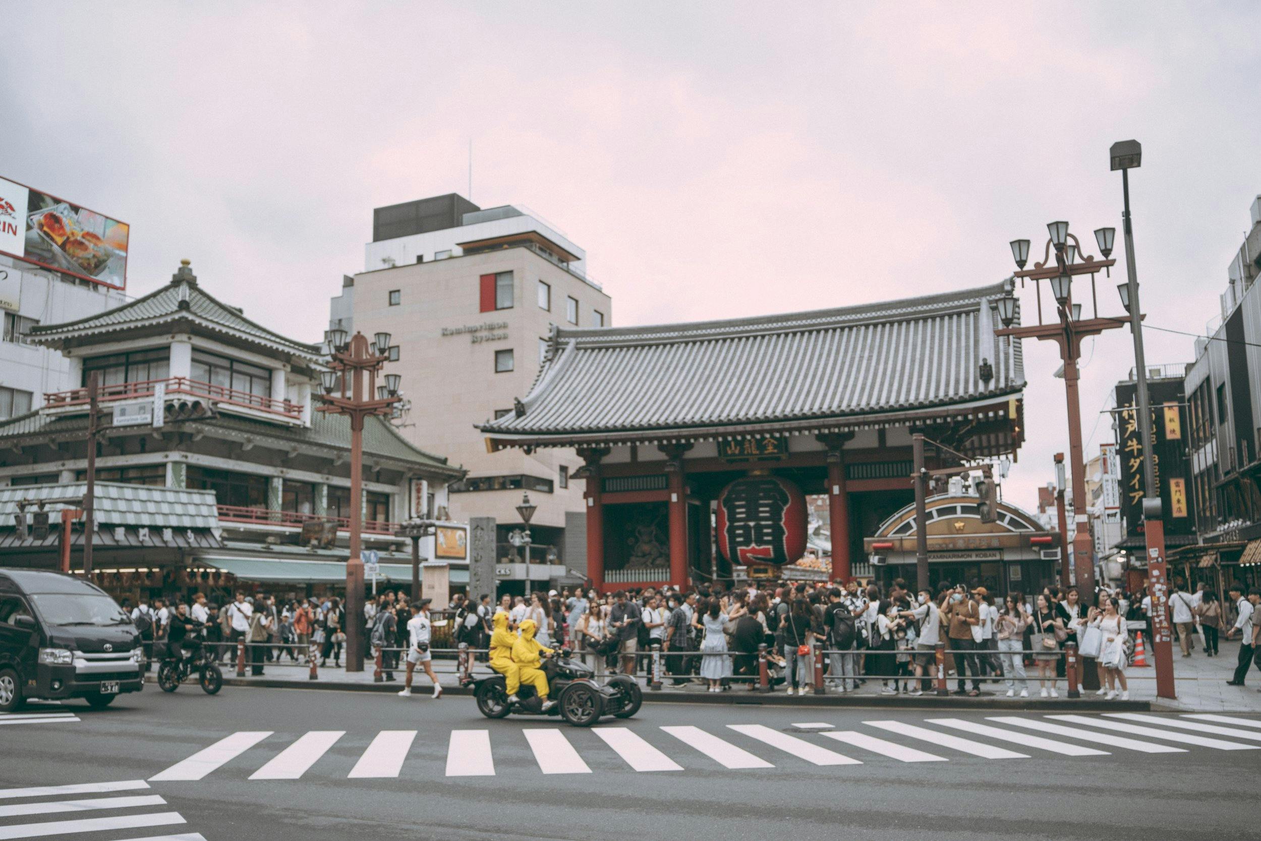 One of near by attraction, Kaminarimon – Asakusa's Thunder Gate