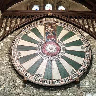 Winchester Great Hall - the nearest you'll get to King Arthur's Round Table