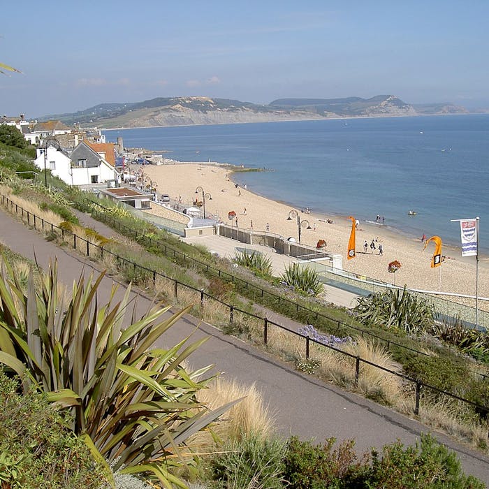 Lyme Regis - famous for fossils and ladies on the Cobb