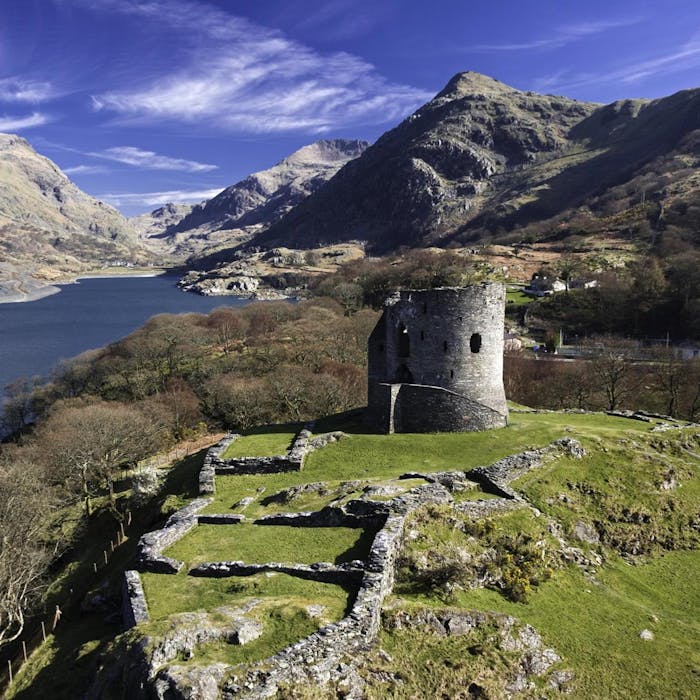 Dolbadarn Castle - a ruined north Wales fortress