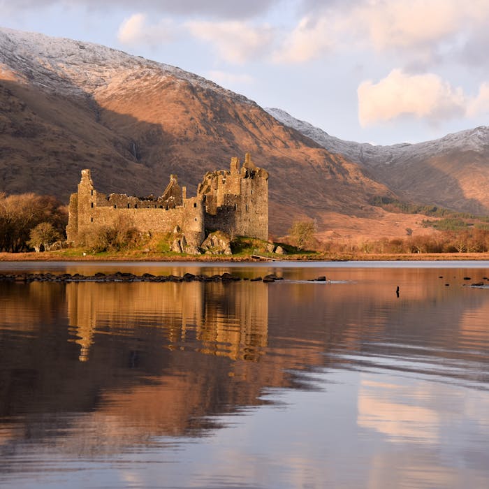 Kilchurn Castle - awesome ruin on Loch Awe