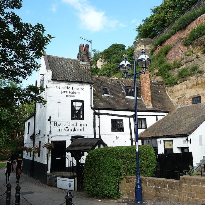 Ye Olde Trip to Jerusalem in Nottingham - the oldest inn in England?