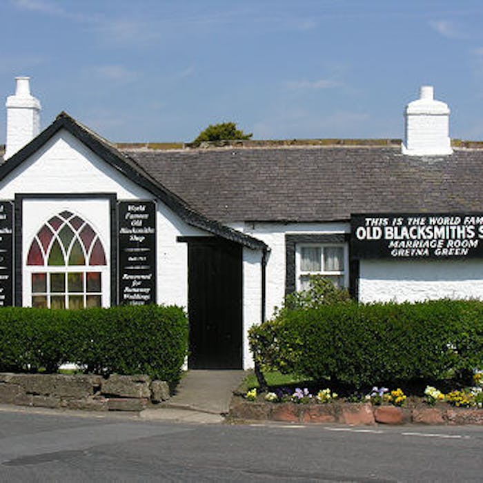 Gretna Green - home of romantic runaway marriages