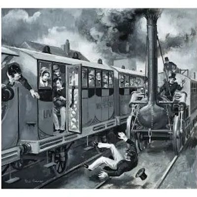 The first railway tragedy - an inattentive politician