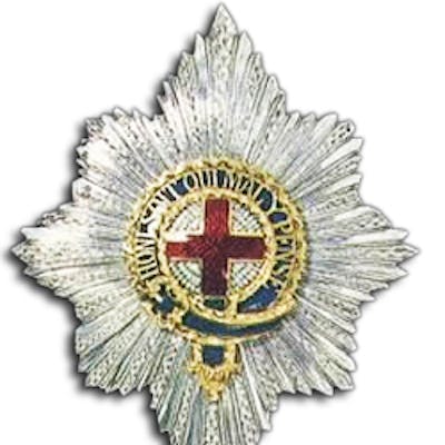 Order of the Garter - no higher honour
