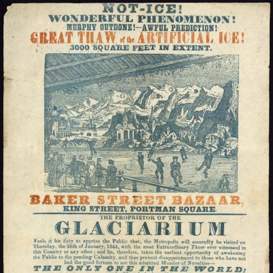 The Glaciarium - the first artificial ice rink - History - Bite Sized ...