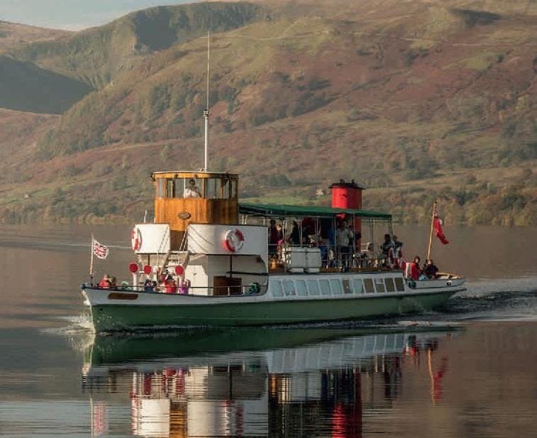 Ullswater steamers historic lakeland fleet dating from 1877 Living