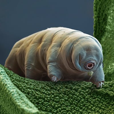 Tardigrades - the 'water bears' you can't see in your garden!