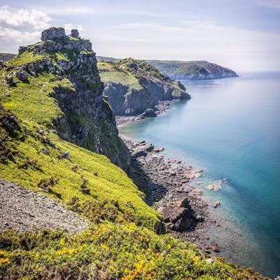 Exmoor National Park - where the moors reach the sea