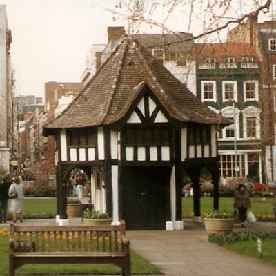 The secret purpose of Soho's "Tudor" hut