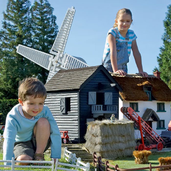 The original model village built in Beaconsfield