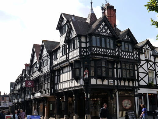 Chester Rows - fascinating, and mysterious, architecture