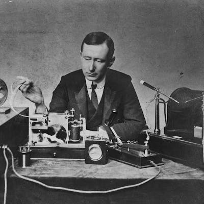 Marconi - the radio entrepreneur who did much of his research in Britain