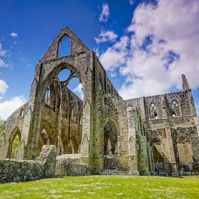 Tintern Abbey - romantic remains by the River Wye