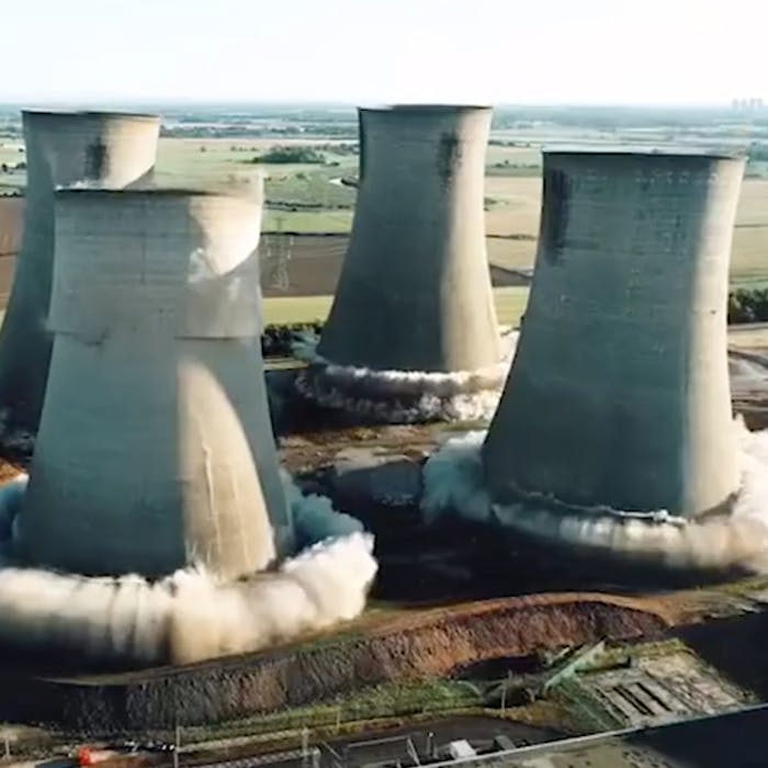 Cooling Towers - Falling Giants