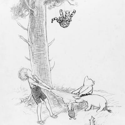 E. H. Shepard and Winnie-the-Pooh