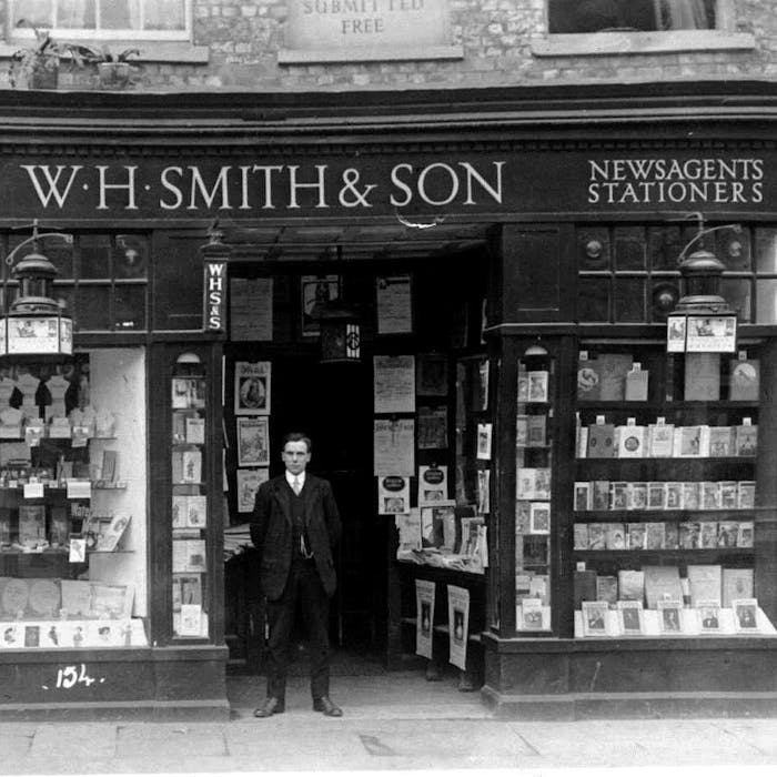 WH Smith - a shop that has been with us for over 200 years!