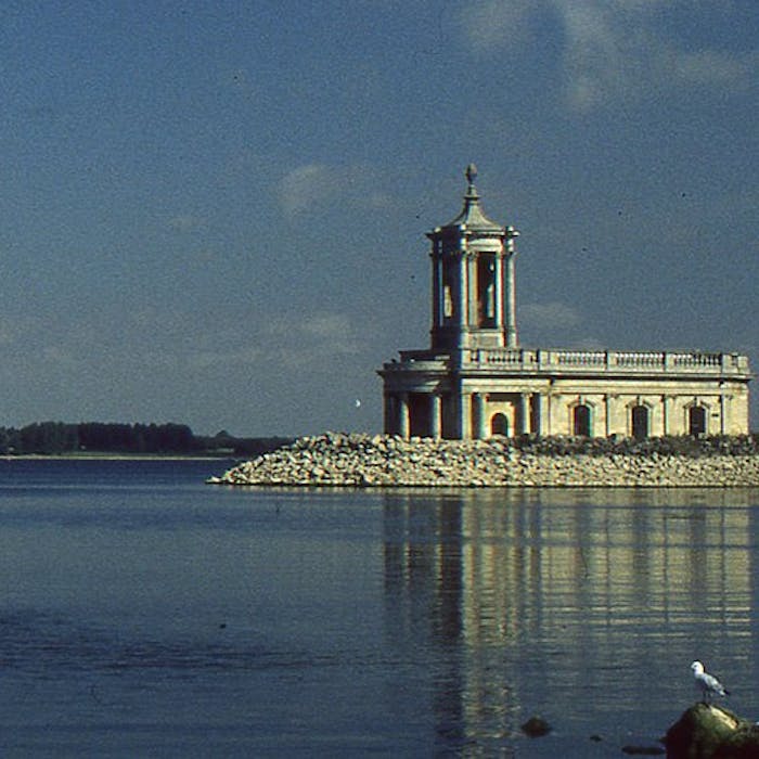 Normanton Church - floating on water