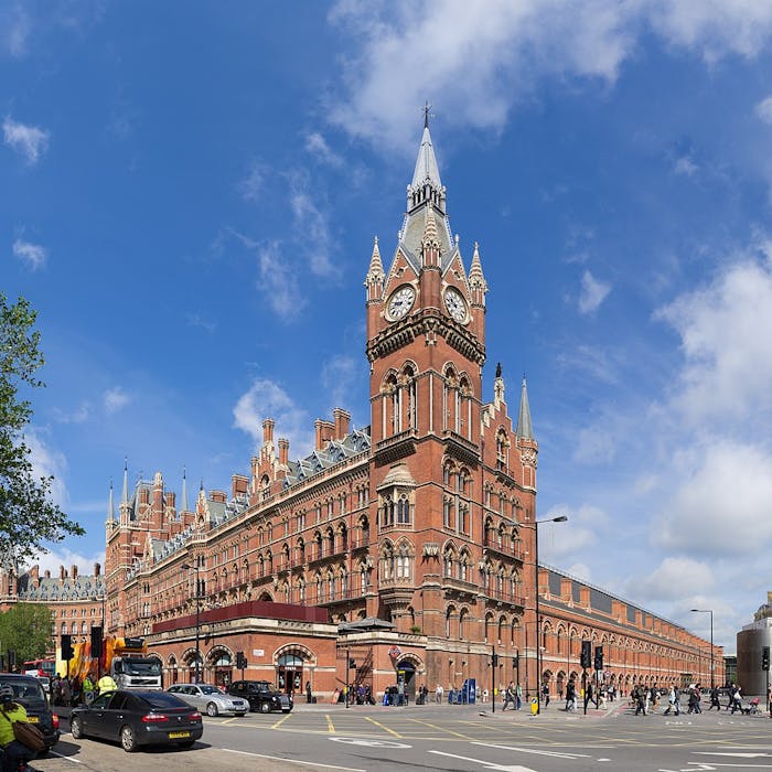 St Pancras Station and the Midland Grand Hotel - a Victorian extravagance