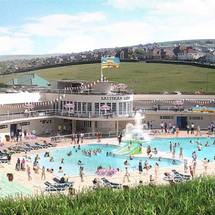 The Saltdean Lido - back with a splash!