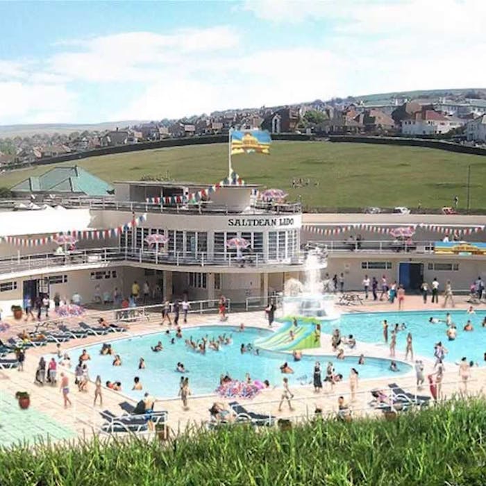 The Saltdean Lido - back with a splash!