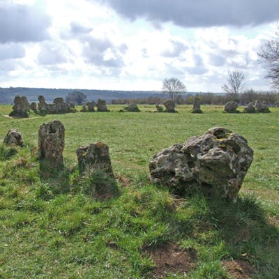 Rollright Stones - a megalithic circle on the edge of Oxfordshire