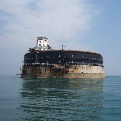 No Man's Fort - a suitable spot for a Bond villain's lair
