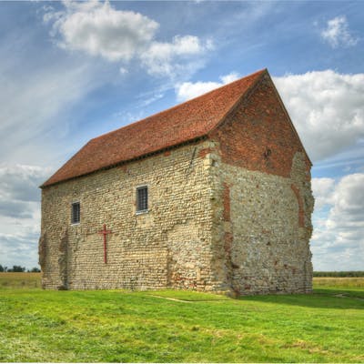 Chapel of St. Peter on the Wall - a Saxon repurposing of Roman bricks