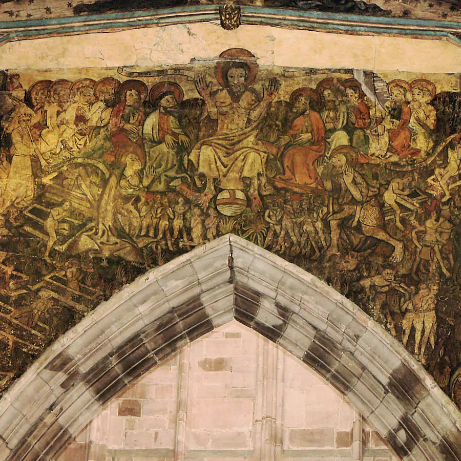 The Coventry Doom Wonderful Medieval Church Decoration Work Of Art the-coventry-doom-wonderful-medieval-church-decoration-work-of-art