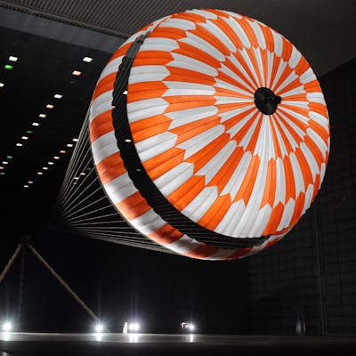 From Devon to Mars: Perseverance's Parachute