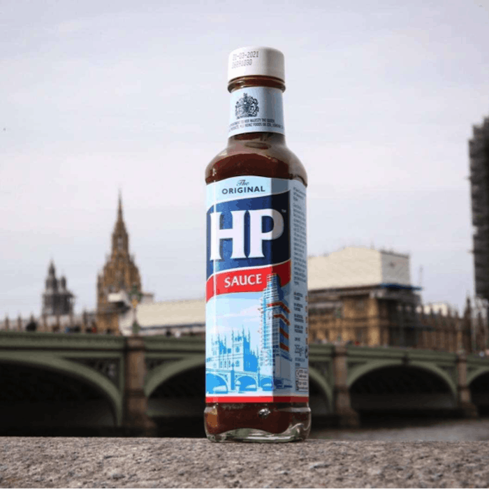 HP Sauce- one of Britain’s favourite accompaniments!
