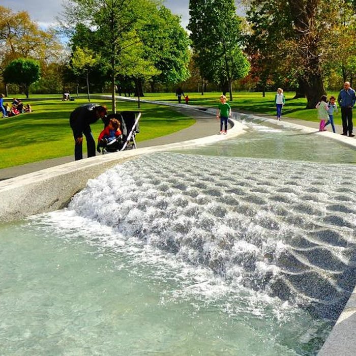 Princess Diana's London memorial fountain
