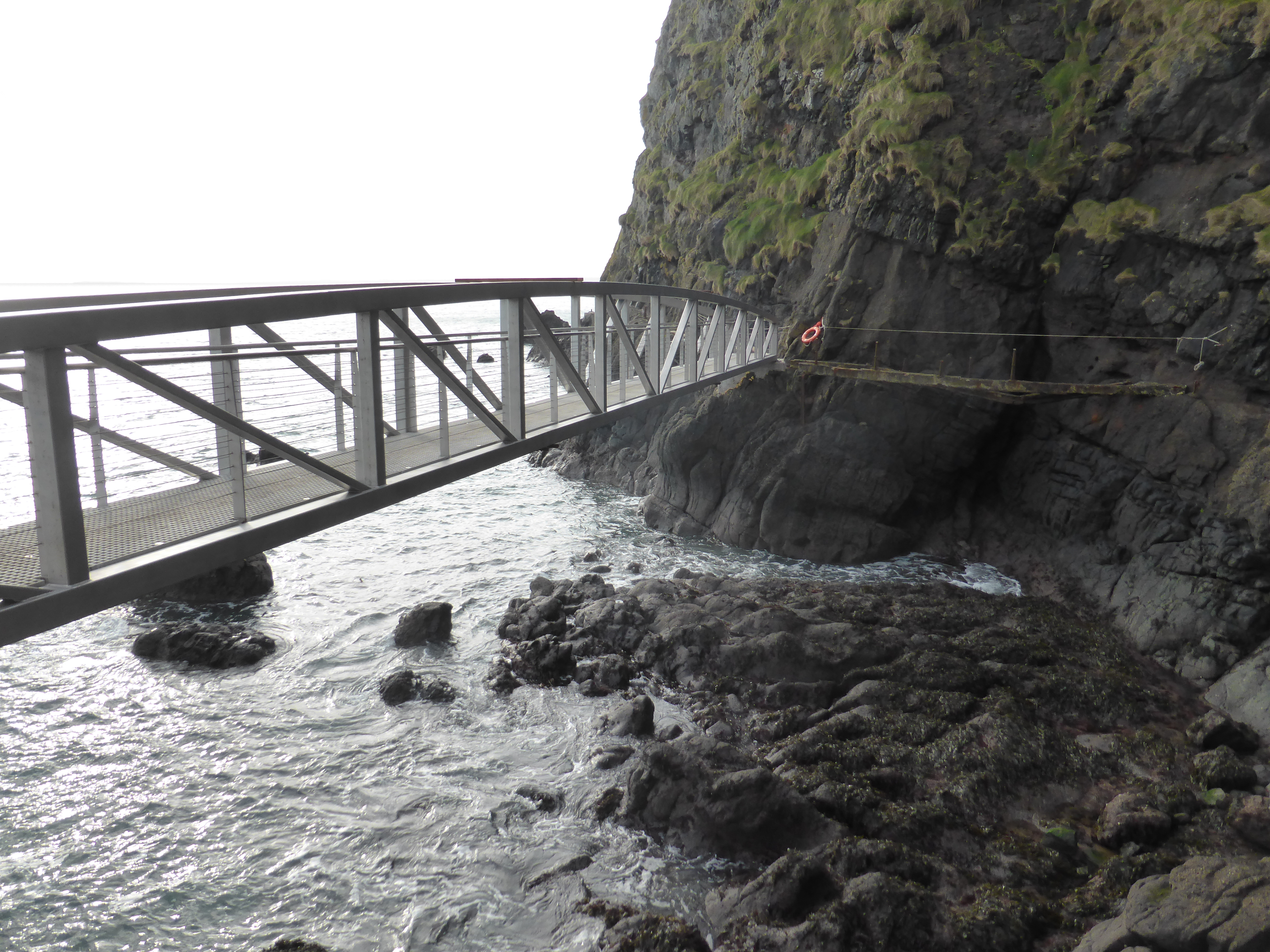 The Gobbins - dramatic coastal walk in Northern Ireland