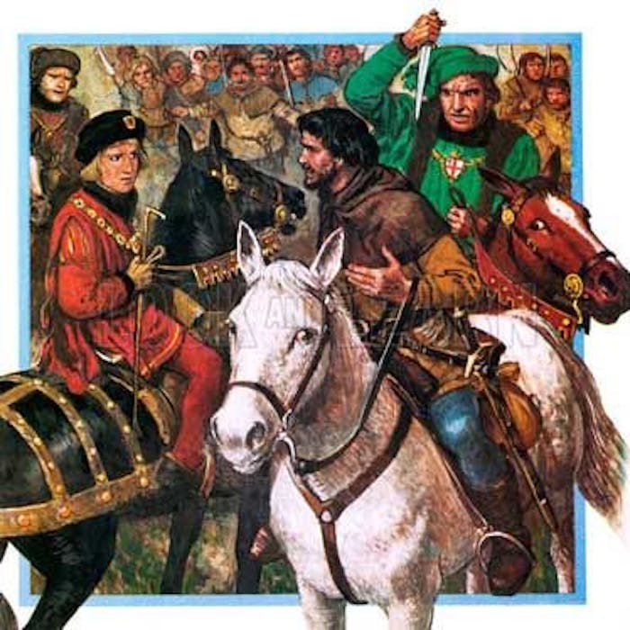 Wat Tyler - tragic leader of the 1381 Peasants' Revolt