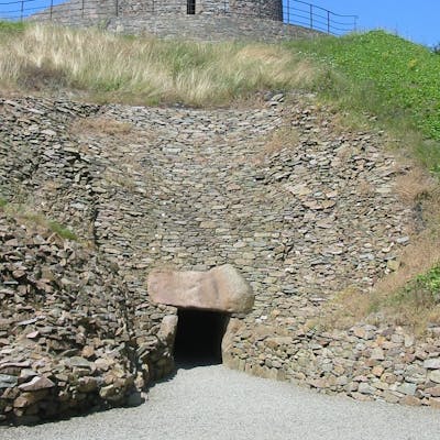 La Hougue Bie - an ancient burial mound in Jersey