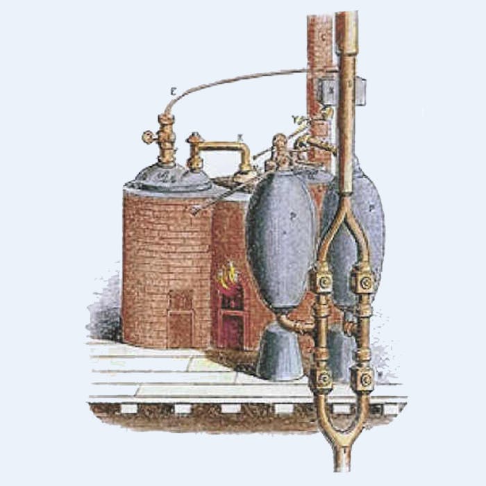 The Steam Engine - first steps to the Industrial Revolution