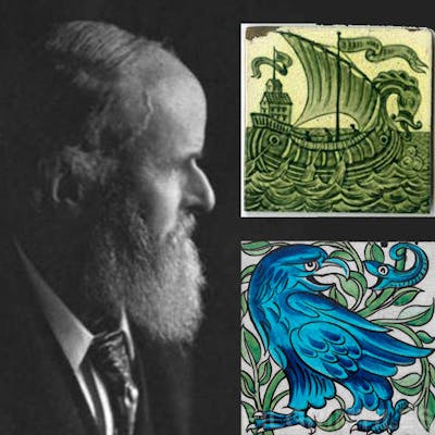 William De Morgan - distinctive ceramicist of the Arts and Crafts movement