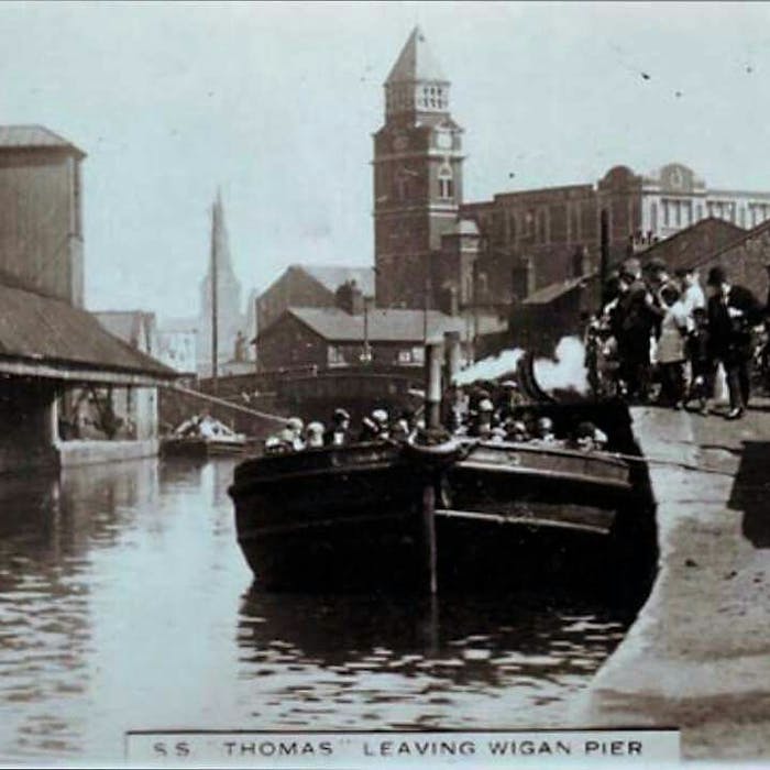 Wigan Pier - don't expect sea breezes!