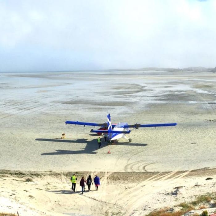 Barra Airport, Scotland - the world's only beach runway!