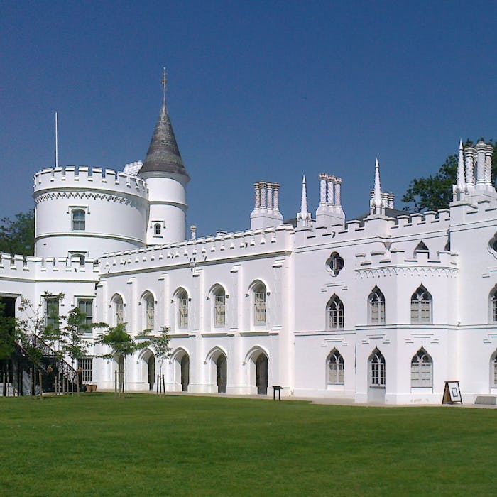 Strawberry Hill - a bright, white 18th-century Gothic wonder