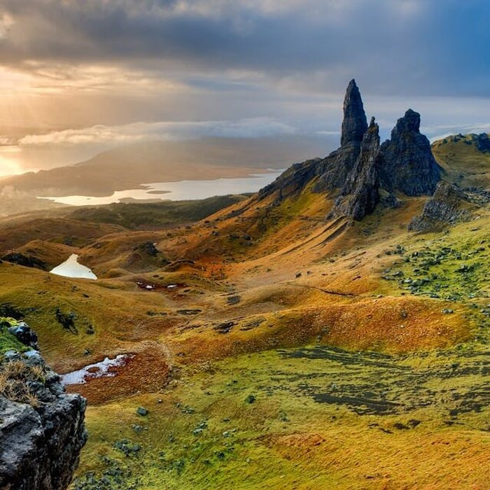 The Old Man of Storr - the sleeping giant of Skye