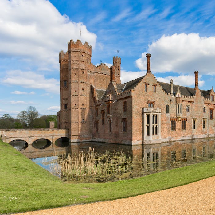 Oxburgh Hall in Norfolk - a stately home with a couple of secrets