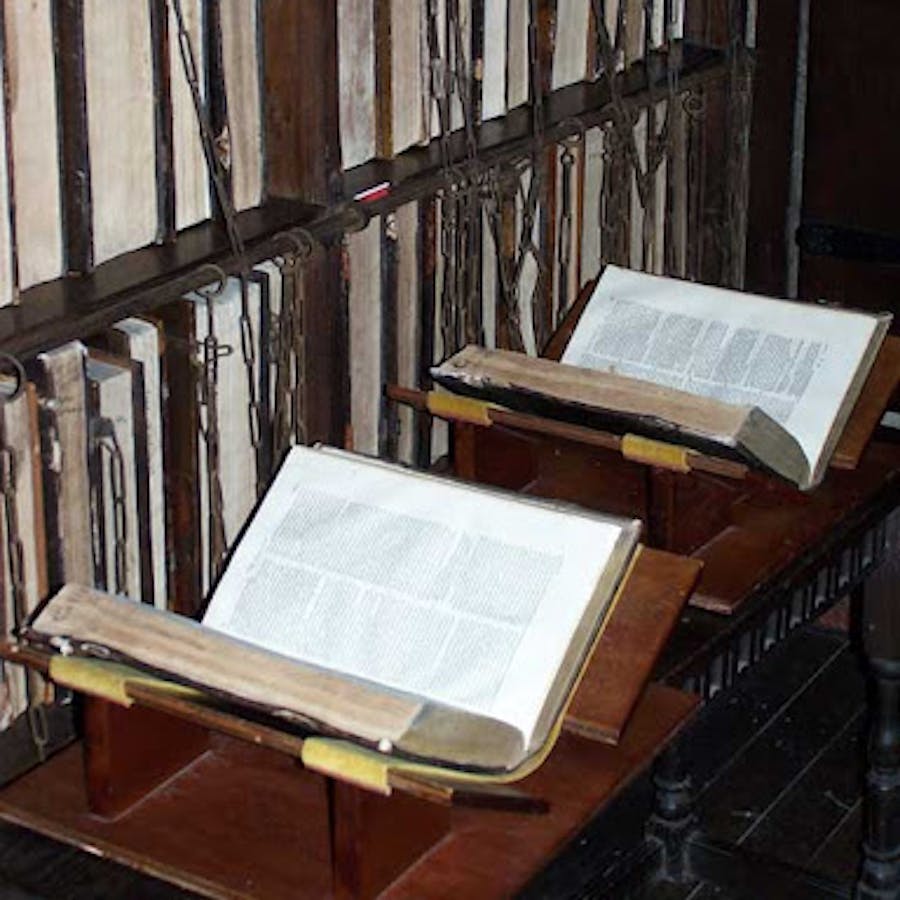 The Francis Trigge Chained Library - Living History - Bite Sized ...