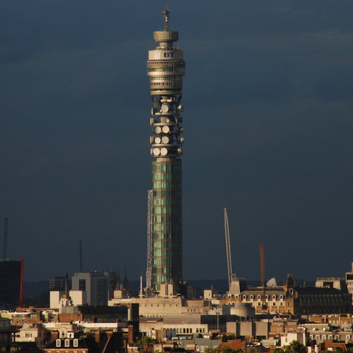 London's iconic 60's tech tower