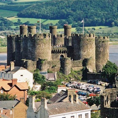 Conwy Castle - one of the great fortresses of medieval Europe
