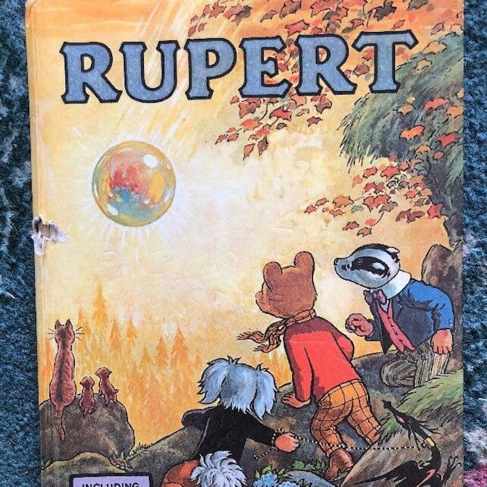 Rupert Bear and his creators