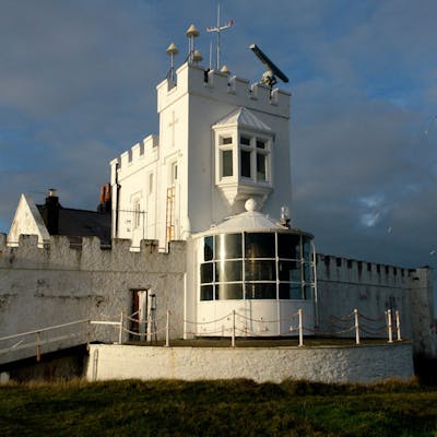 Port Lynas Lighthouse - protecting the approach to Liverpool