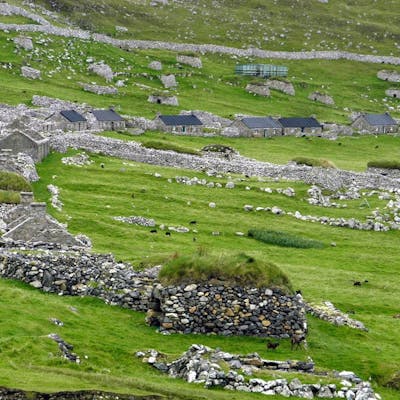 The abandoned homes of St Kilda