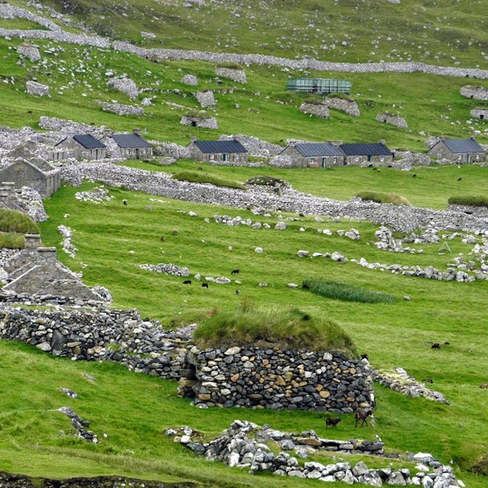 The abandoned homes of St Kilda